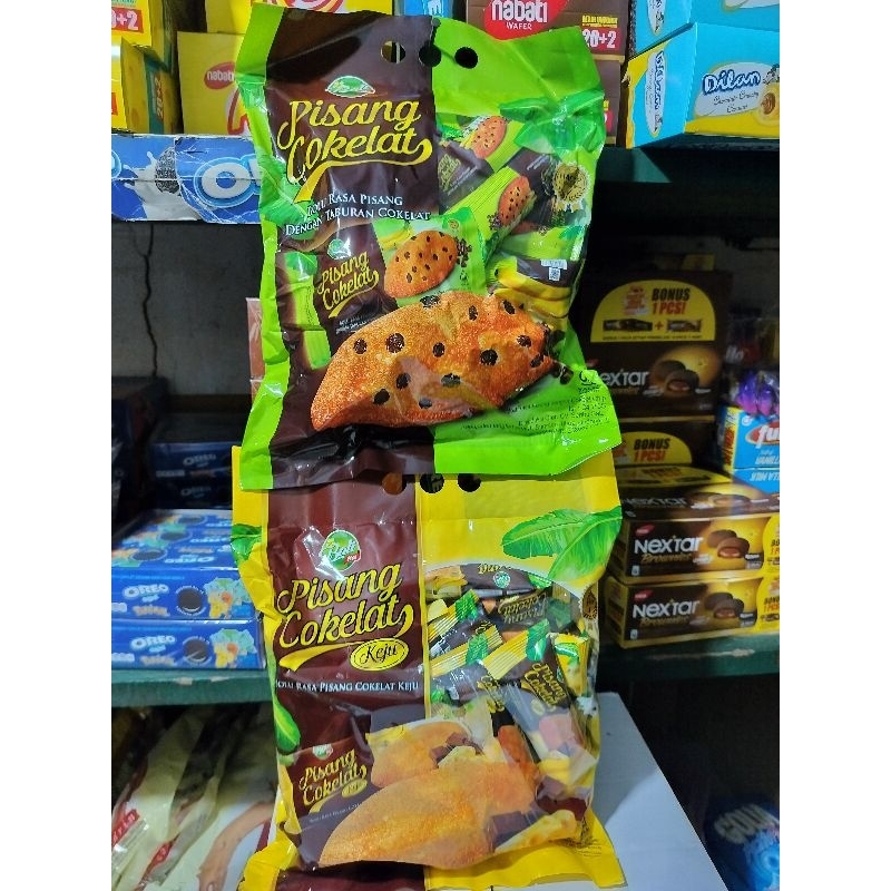 

Bolu Pisang Cokelat/Bolu Pisang Cokelat Keju Isi 24pcs