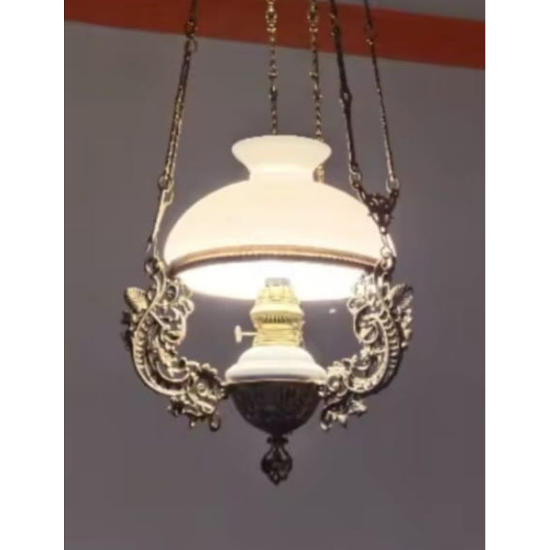 LAMPU gantung ANTIK JAWA BETAWI,LAMPU JOGLO