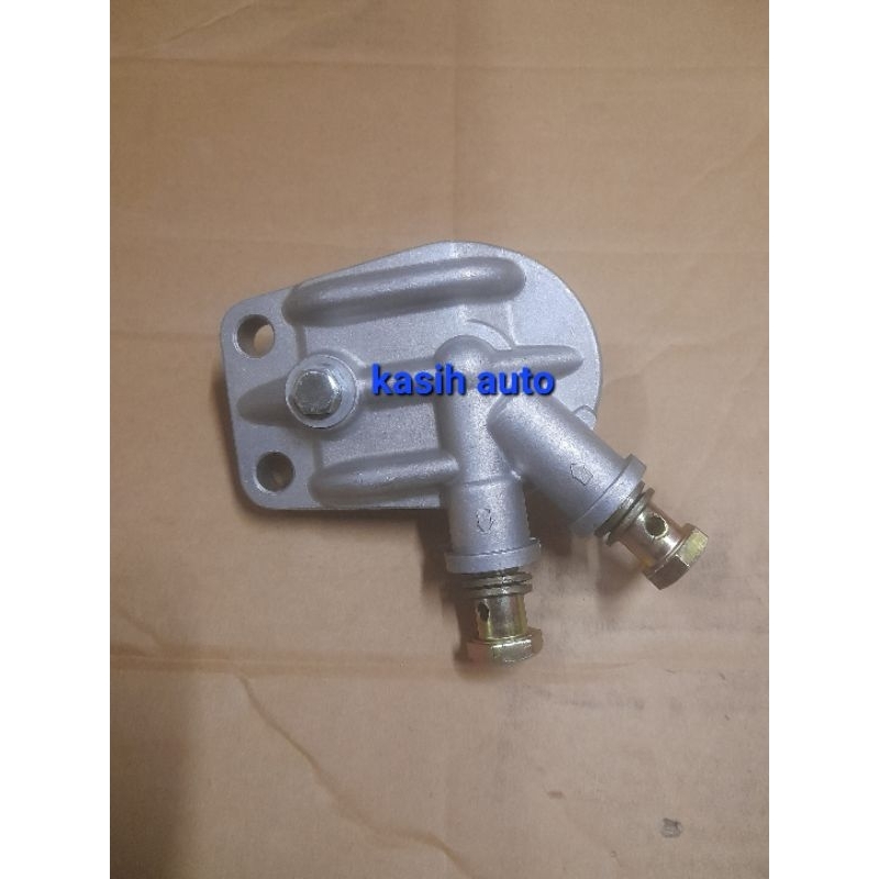 bodi bracket fuel filter head breket tutup filter solar Fuso fighter