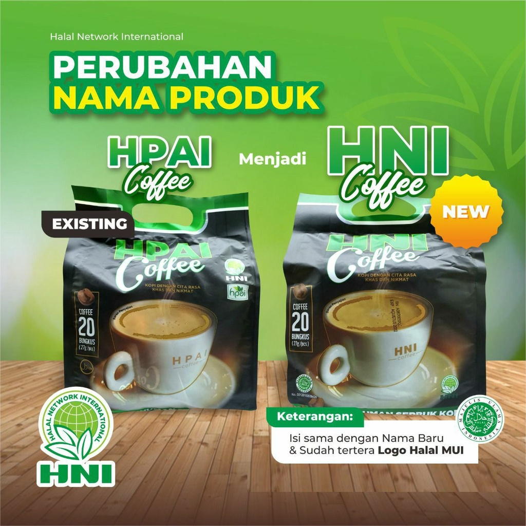 

Kopi Herbal Untuk Kesehatan Dan Stamina - Kopi HNI Herbal Isi 20 Sachet