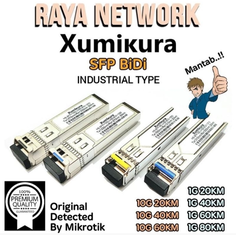 Xumikura SFP BIDI 10G-10G 20KM