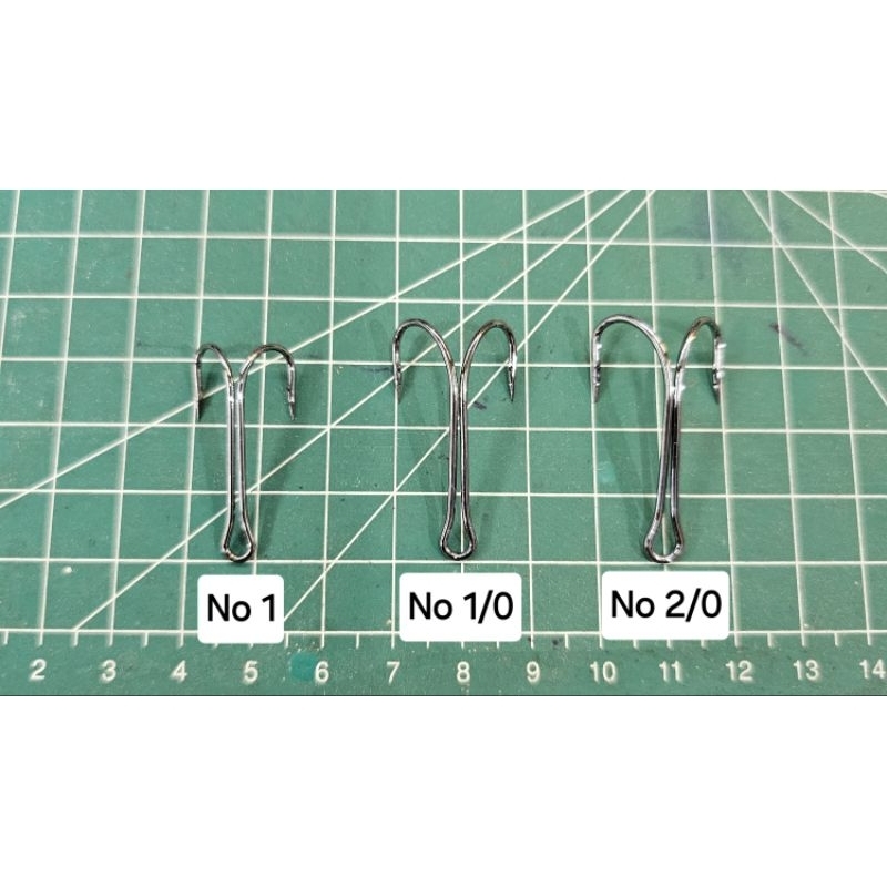 Kail Double Hook 90° Kualitas Pachinko 50pc