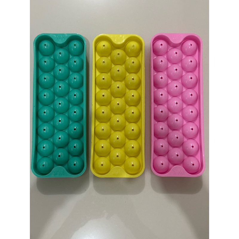 CETAKAN ES BATU BULAT TELUR PUYUH/ PC