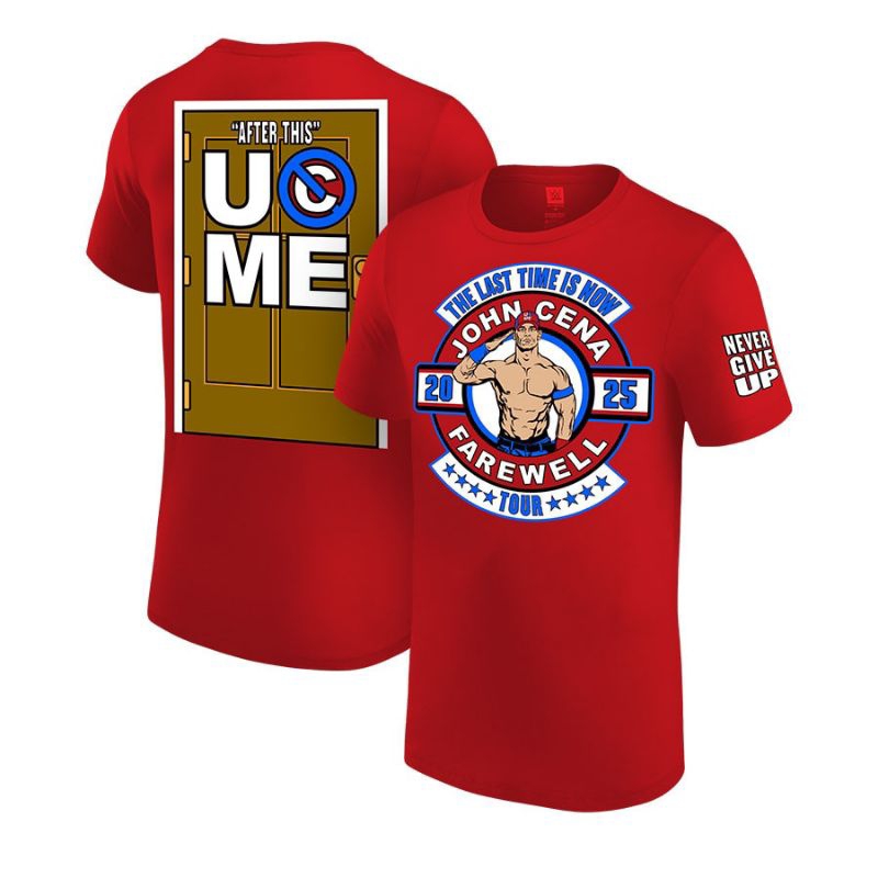 KAOS TSHIRT WWE JOHN CENA FAREWELL TOUR