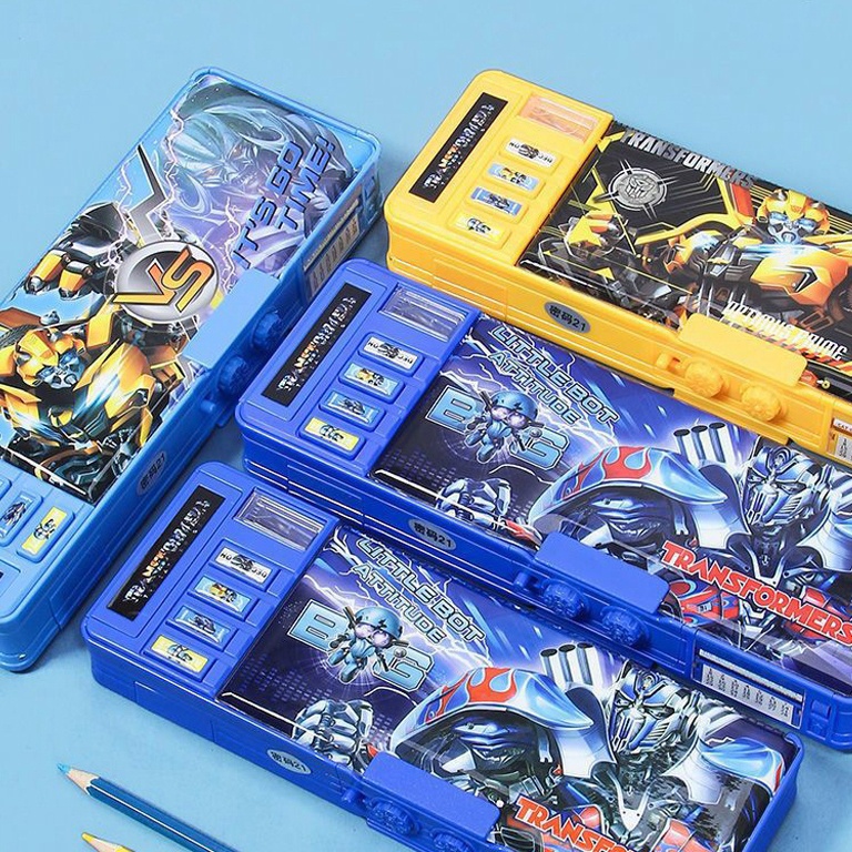 

KODE P1J4 Tempat Pensil Magnet Sandi Kotak Pensil Anak Kode Sandi Kunci Kombinasi Tombol Multifungsi Tempat Pensil Dua Sisi Tahan Air Dengan Rautan Pensil Tempat Pensil Berkapasitas Besar