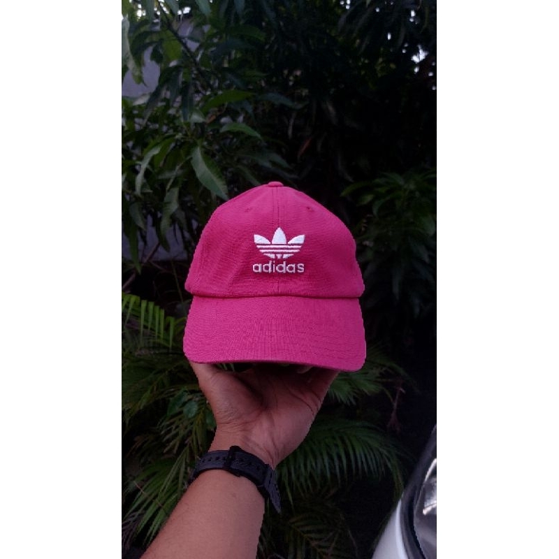 TOPI ADIDAS PINK SECOND ORIGINAL