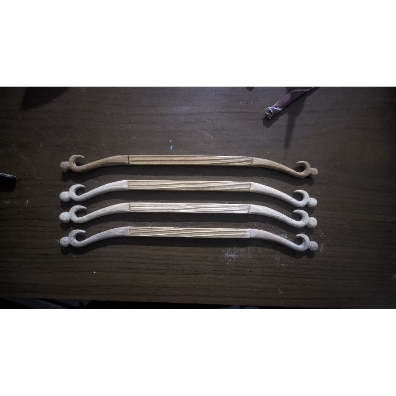 tangkringan sangkar pleci Kolibri cungkok bambu full diameter 20,22,24