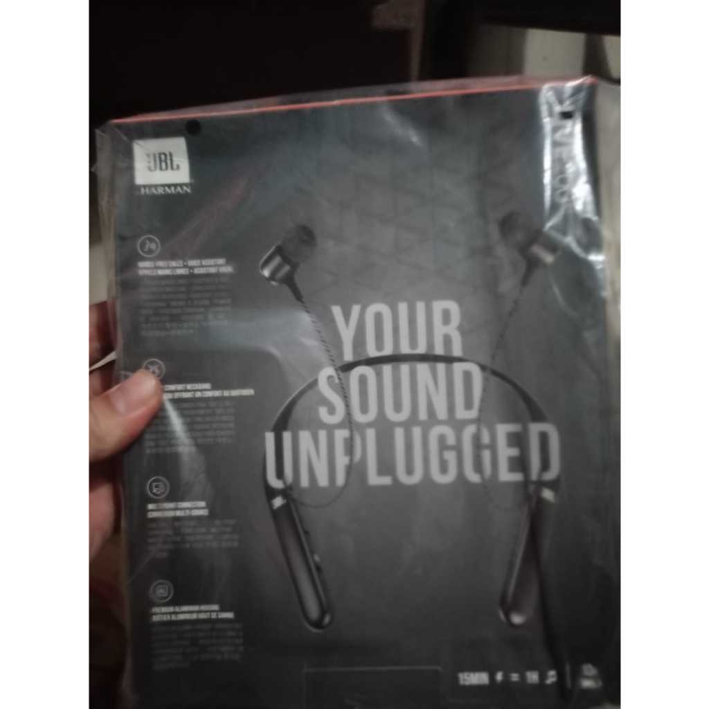 JBL LIVE 200 BT LIVE 220 BT Headphone neckband in-ear nirkabel - Bekas