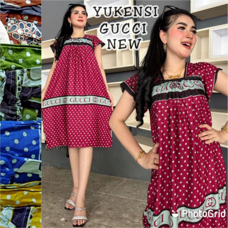 daster yukensi murah motif gucci