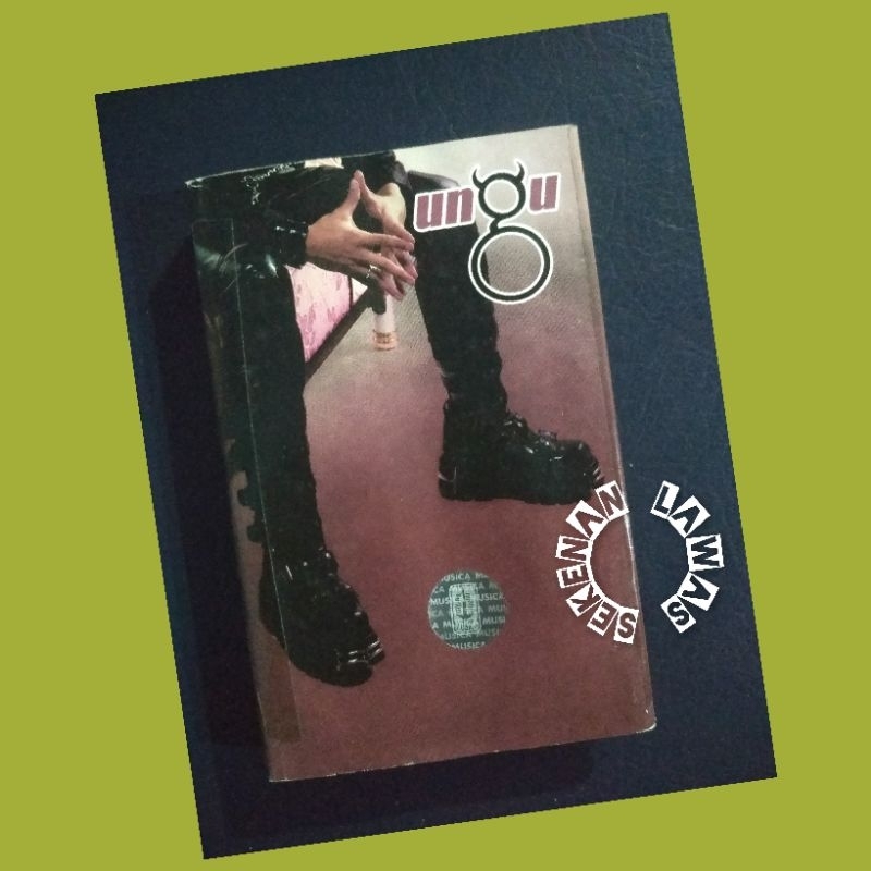 Kaset Ungu - Tempat Terindah (Cover Ada Isolatip Di Tiap Lipatan)