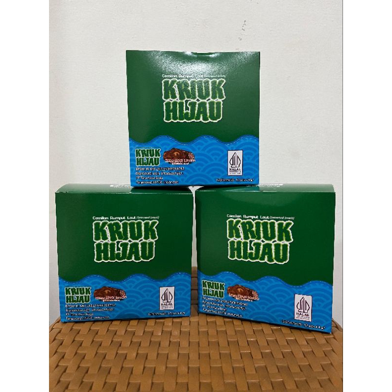 

Kriuk Hijau - Isi 12pcs @4gr