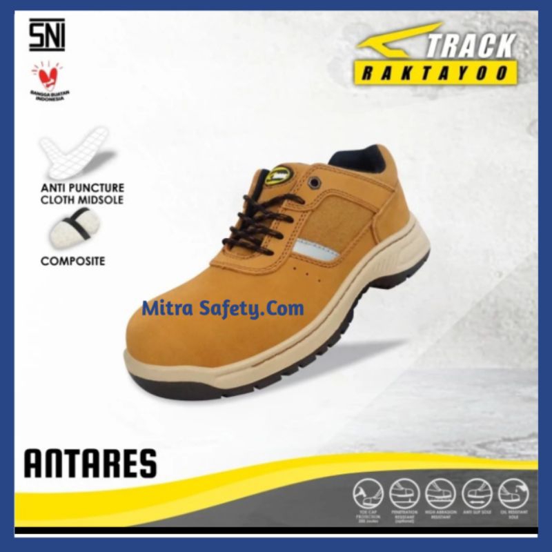 Sepatu Safety Track Raktayoo Antares / Safety Shoes Track Antares Original