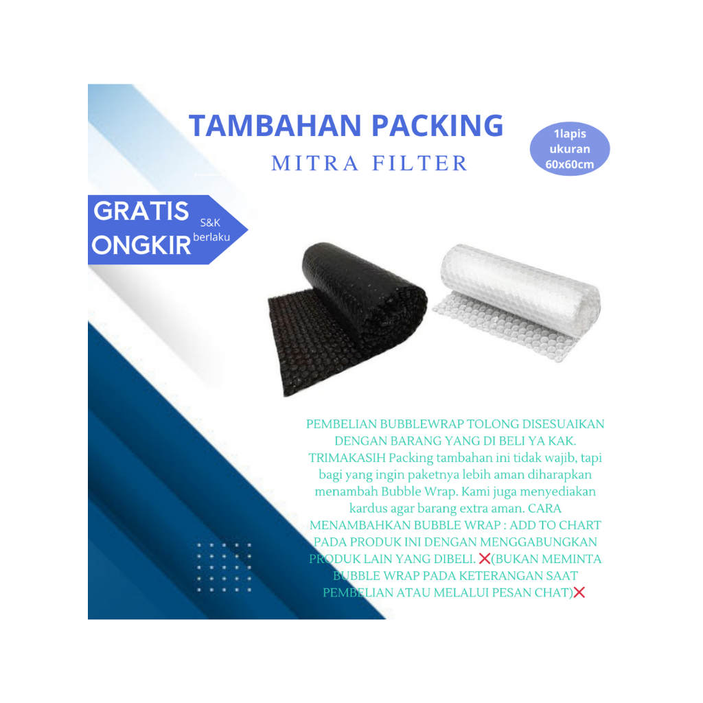 

tambahan packing bubblewrap / bubblewrap / buble wrap tambahan