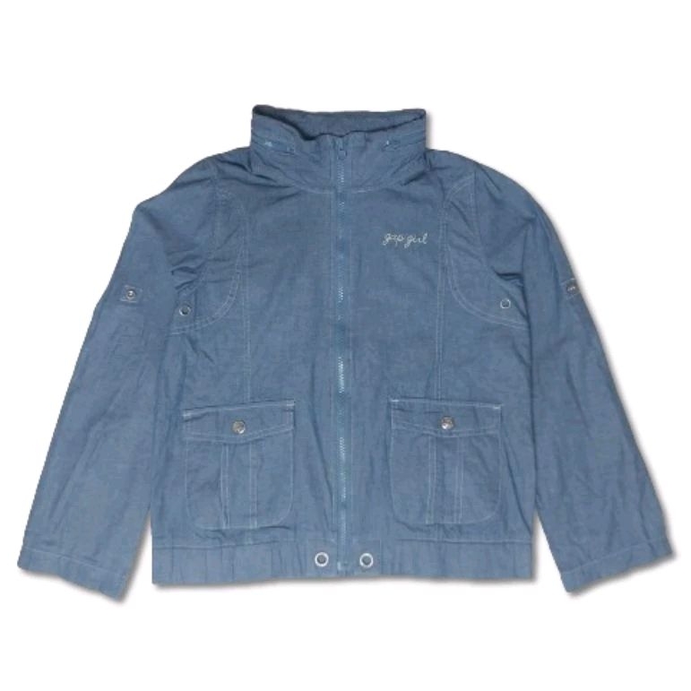 GAP Blue Jeans Casual Jacket Polyster Size S