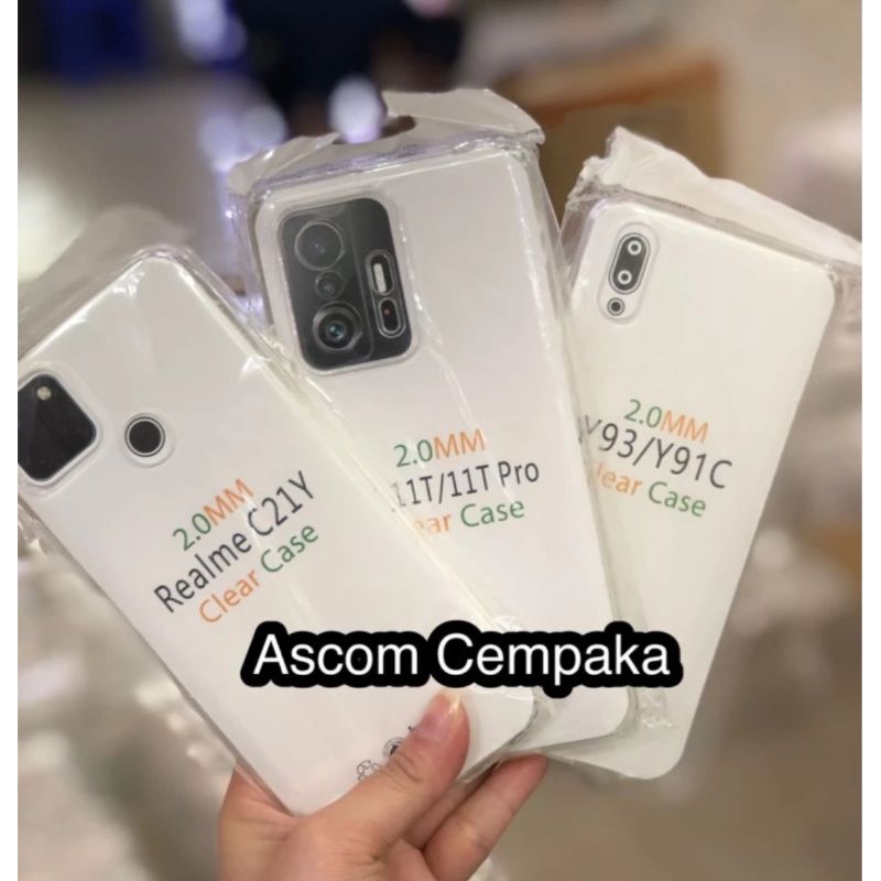 Jelly case silikone bening Vivo Y91C/Y93