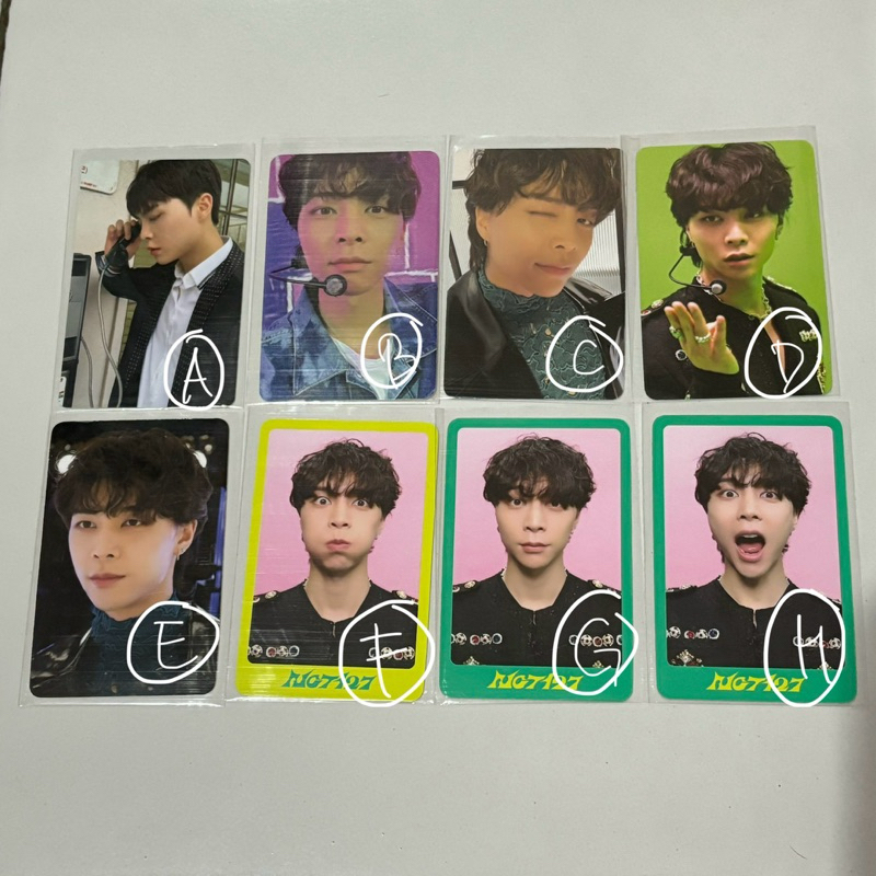 official photocard pc nct 127 johnny dicon