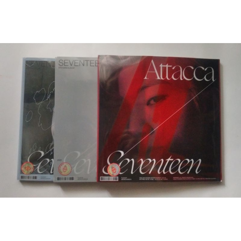 (Ready) Seventeen Album Only Attacca Op1 Op2 Op3