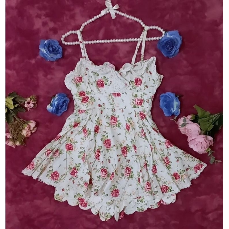 Liz Lisa Floral Jumpsuit