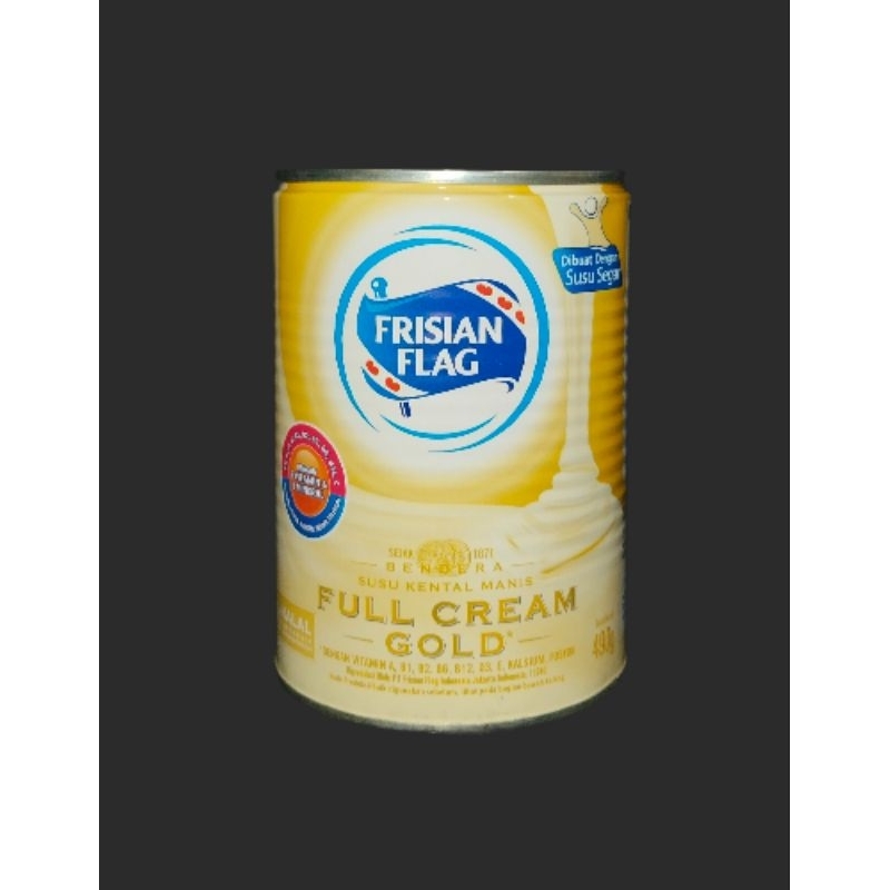 

Frisian Flag Gold 490 gram Full cream Susu kental manis krimer kental manis skm