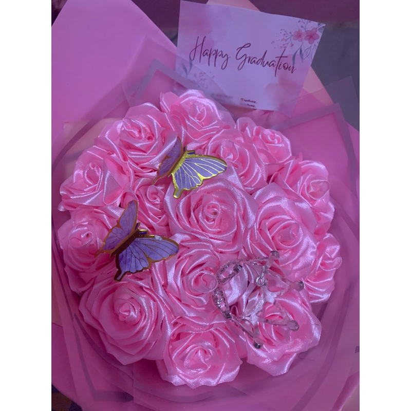 

buket pita satin