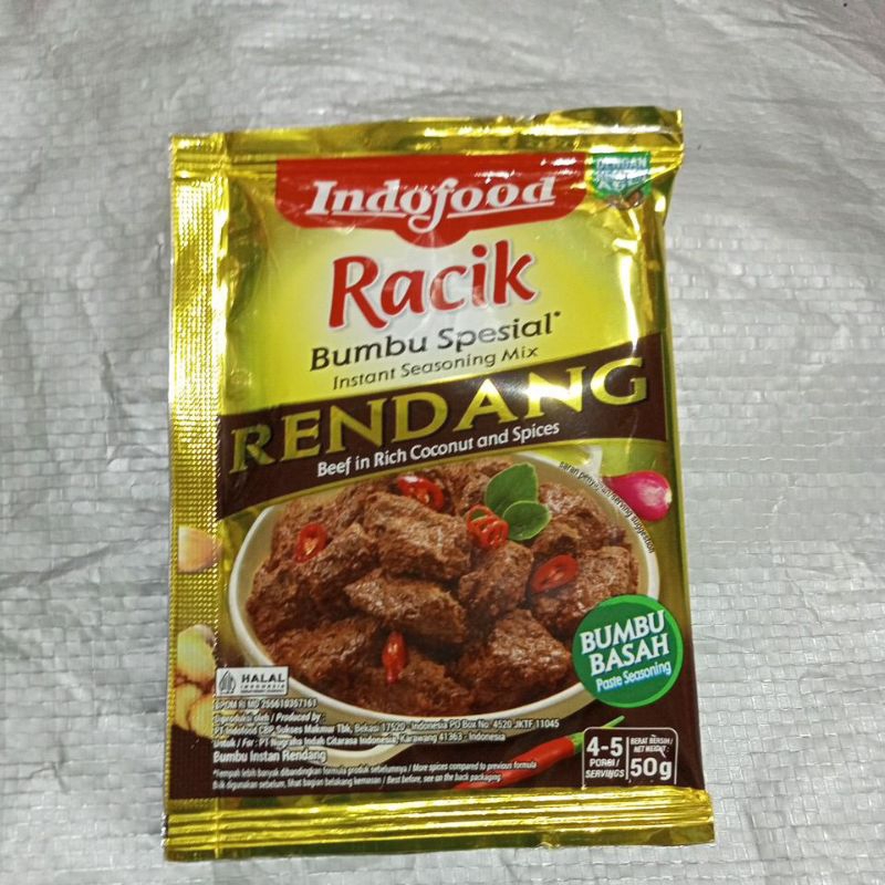 

racik bumbu spesial rendang