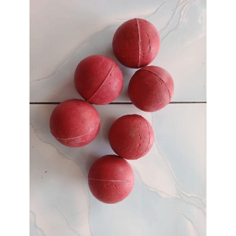 bola kasti karet merah bola kasti merah bola rounders