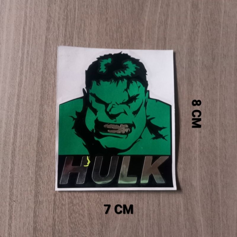 

STIKER CUTTING HULK UKURAN KECIL