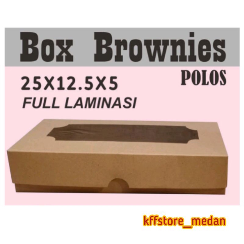 

Box Kraft 25x12,5x5cm (per pcs)