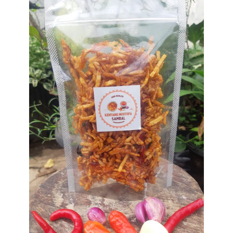 

kentang mustofa kriuk renyah gurih manis pedas 500 gr