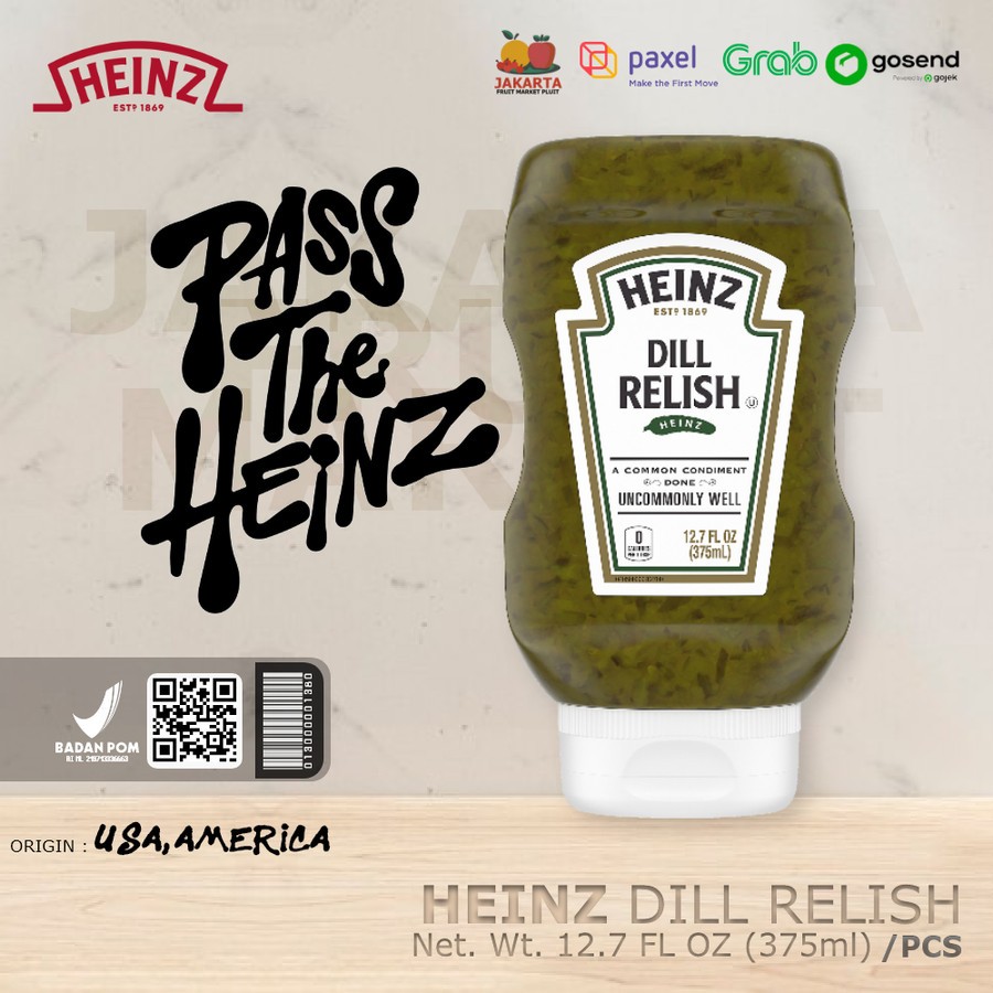 

HEINZ DILL RELISH sauce mayonnaise salad dressing