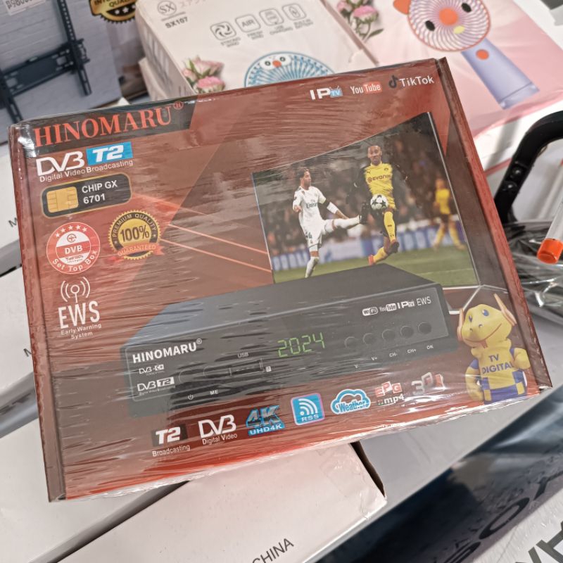 STB HINOMARU SET TOP BOX DVB T2 EWS
