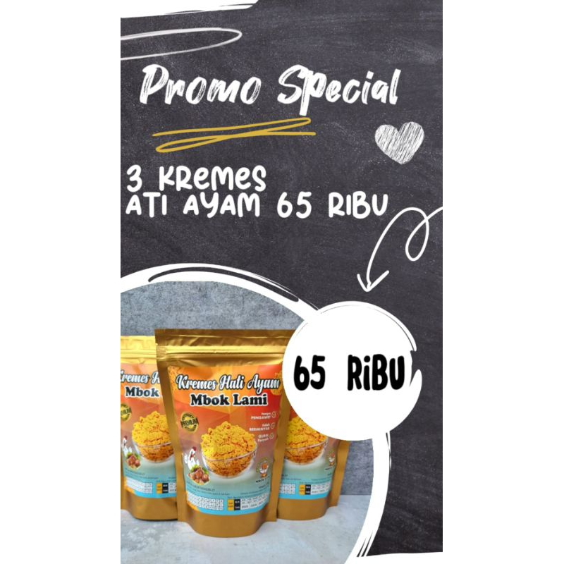 

Promo Grosir Kremes Hati Ayam