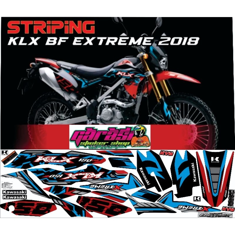 Striping KLX BF EXTREME