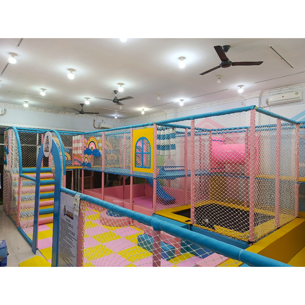 set playground indoor model terbaru 2024 harga murah softplay permainan anak lengkap