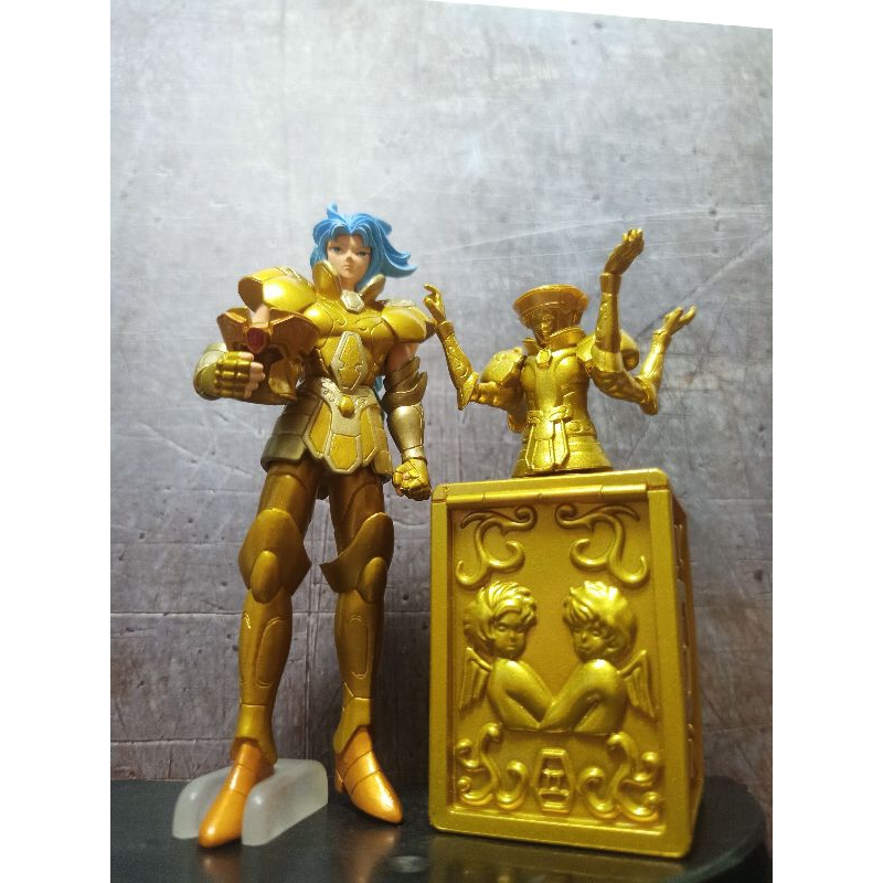 Figure Saint Seiya Gold Saint Character Gemini with Appendix Set