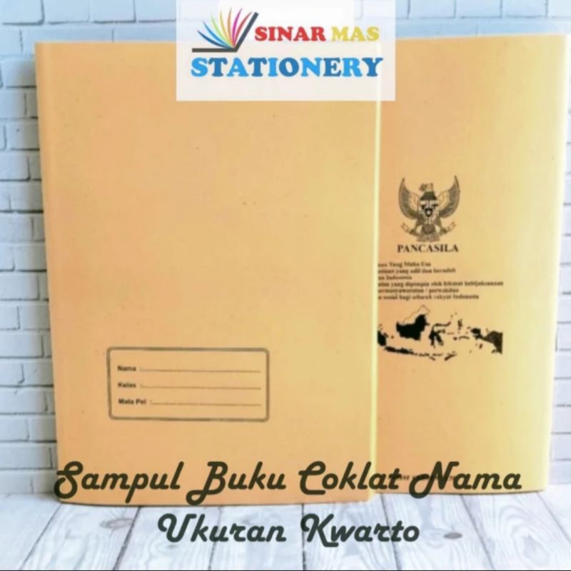

Sampul Kwarto Nama / Sampul Coklat Samson Quarto A5 Nama isi 20 Lembar