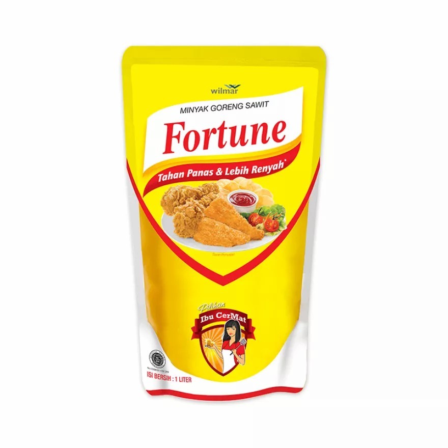 

Minyak Goreng Fortune 1 Liter (Pouch)