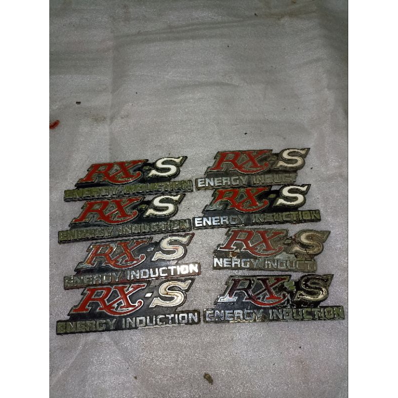 EMBLEM BOK AKI RX S, RX S CONGO, rx spesial, rx