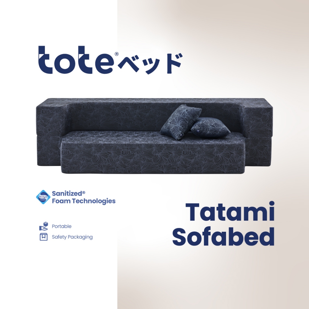 Tote Tatami Sofabed | Kasur Portable Lipat Lantai