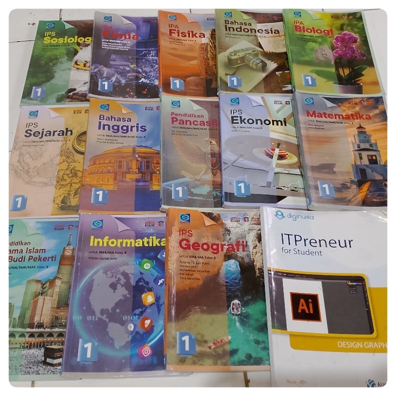 

BUKU PAKET KELAS X GRAFINDO kurikulum merdeka BACA DESKRIPSI PRODUK