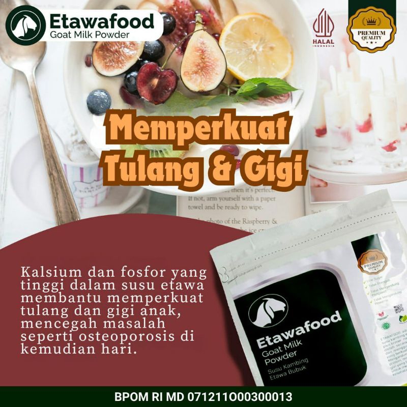 

ETAWAFOOD susu kambing etawa 500grm