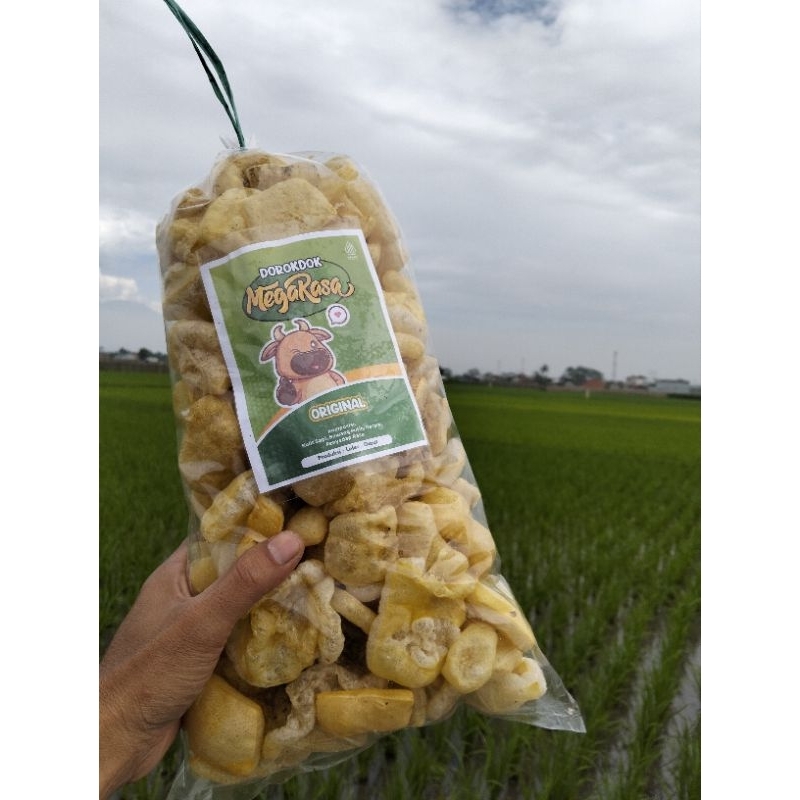 

KERUPUK KULIT SAPI RASA ORIGINAL / KEMASAN 250gr / PROMO POTONGAN HARGA