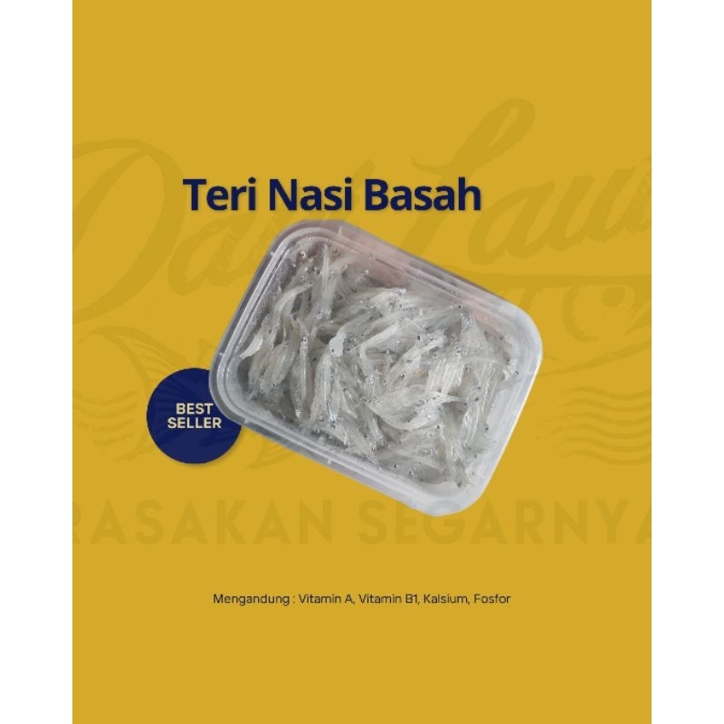 

teri nasi basah grade A berat 1 kilogram