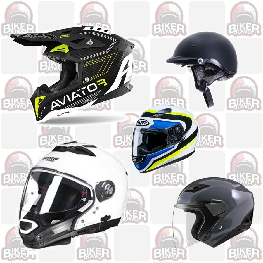 Batok Cangkang Shell EPS Part Helm Nolan Zeus HJC Airoh Shoei SMK Studds Arai JPX Xlite Jericho Carb