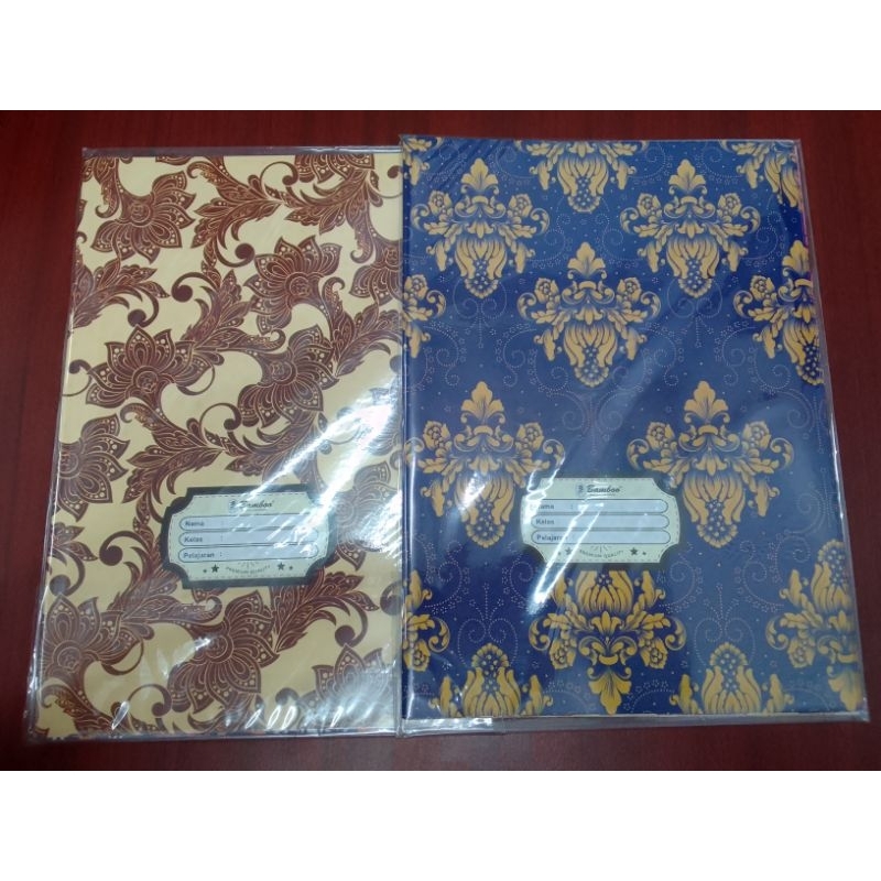 

SAMPUL BUKU BAMBO KWARTO BATIK ( 1BKS ISI 20LEMBAR )