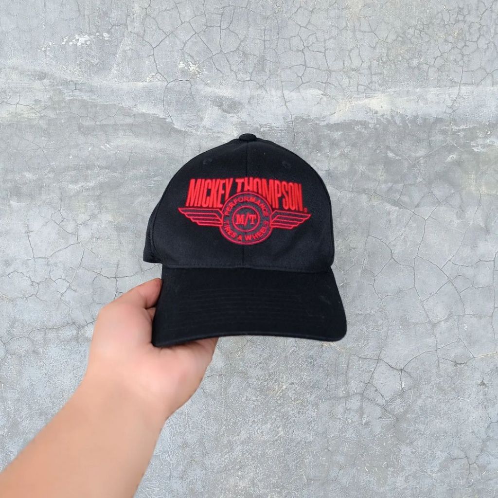 Topi Flexfit Baseball Pria Micket Thompson Yupoong Original