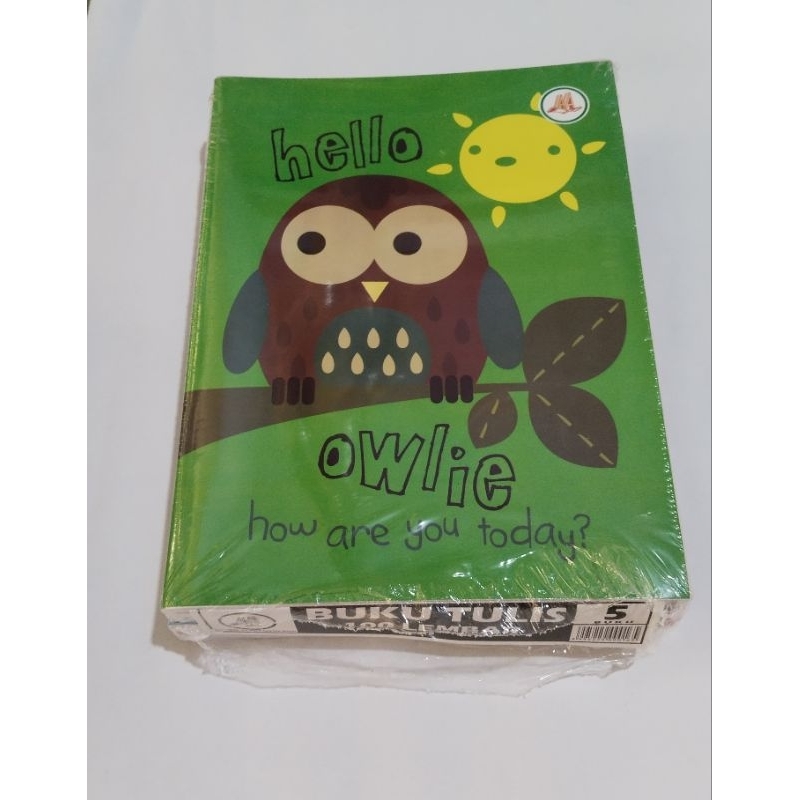 

Buku Tulis AA isi 100 lbr (1pack) isi 5 buku