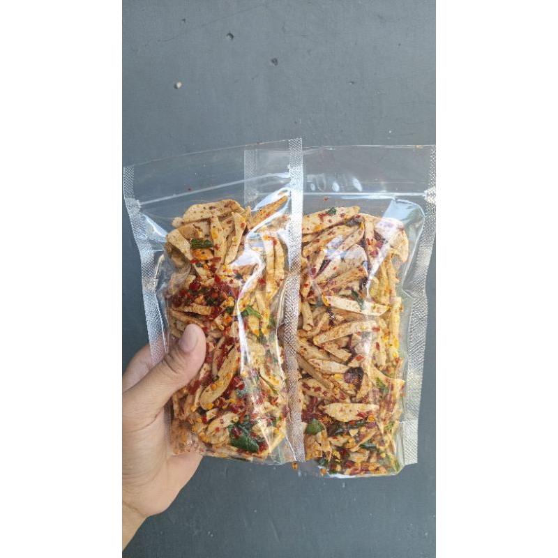 

Basreng Pedas Daun Jeruk 250gr(2 pouch)