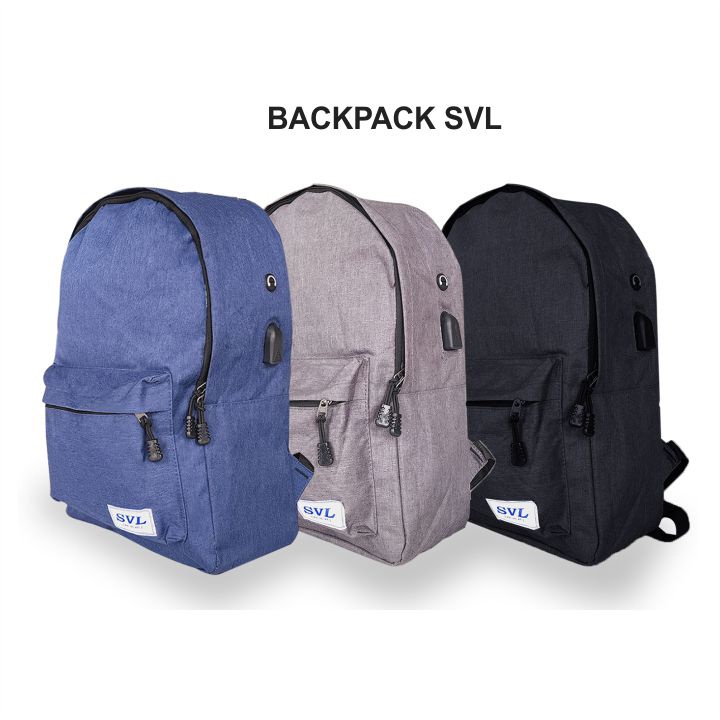 TAS RANSEL SVL PRIA TAS LAPTOP PUNGGUNG SEKOLAH KULIAH TAS ANAK