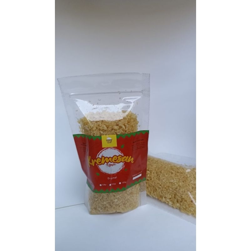 

kremesan ayam haho 100gr kemasan pouch
